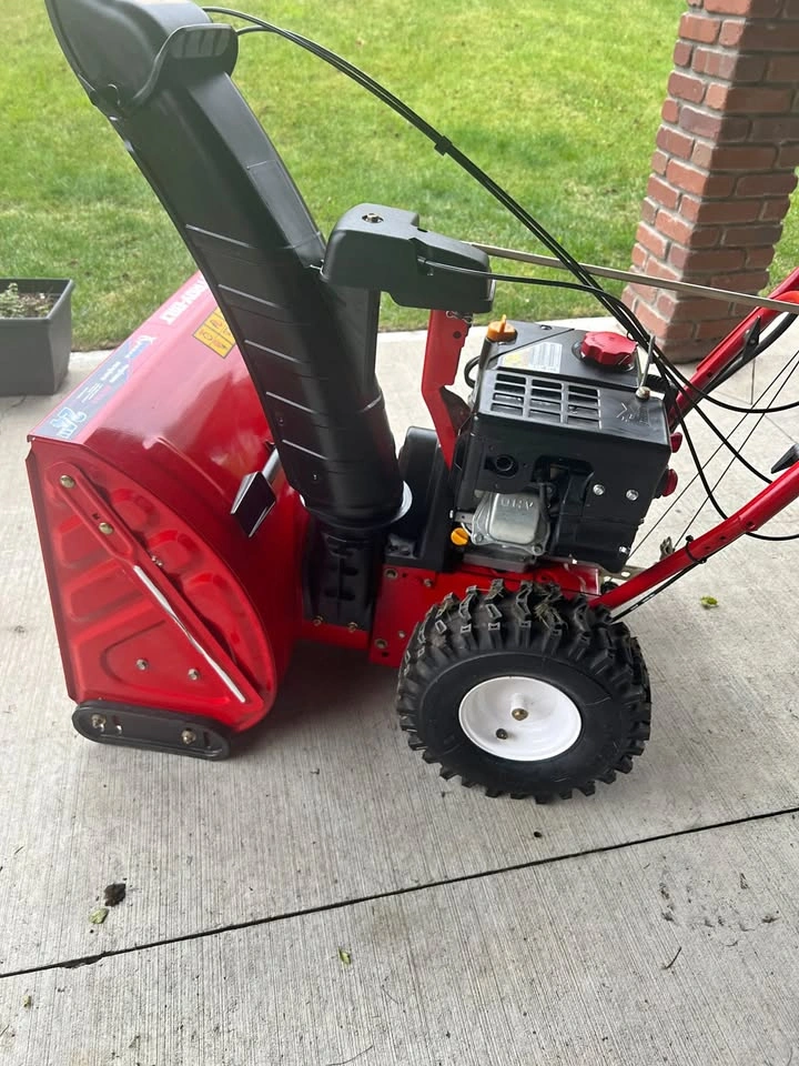 Troy-Bilt 24” 2-Stage Snowblower | Power Steering, Heated Grips