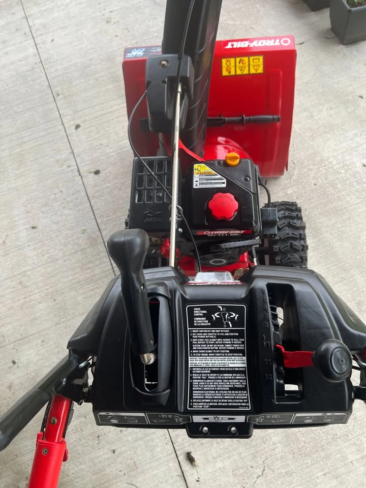 Troy-Bilt 24” 2-Stage Snowblower | Power Steering, Heated Grips - photo 3