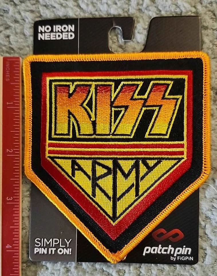 KISS Army Patch Pins - photo 3