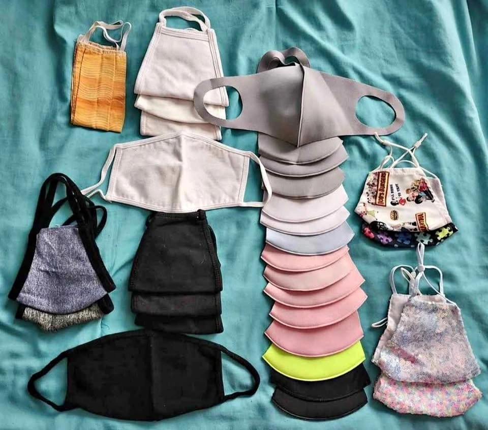 32+ Assorted Reusable Cloth Face Masks
