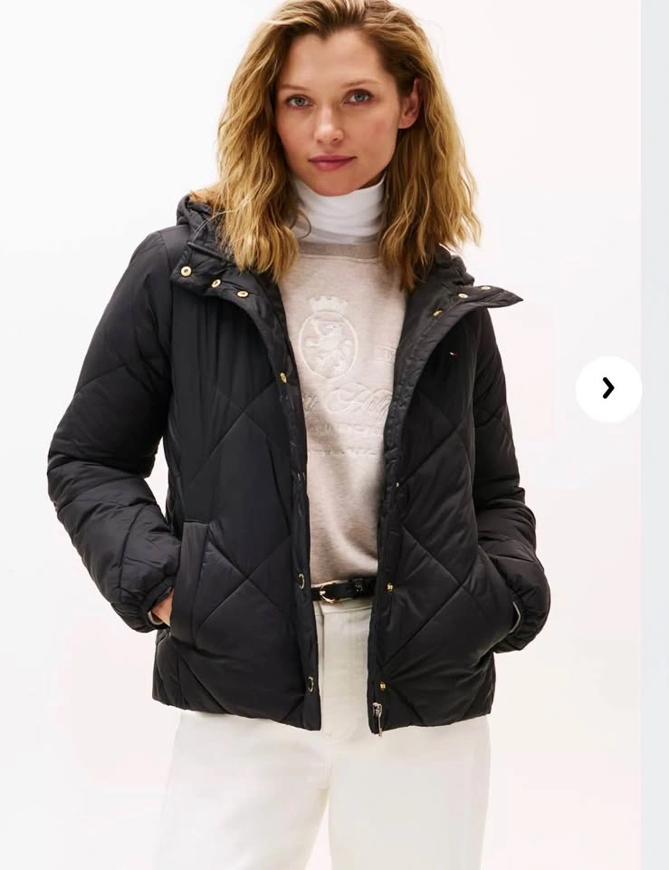 Tommy Hilfiger Diamond Quilted Hooded Jacket L - photo 2