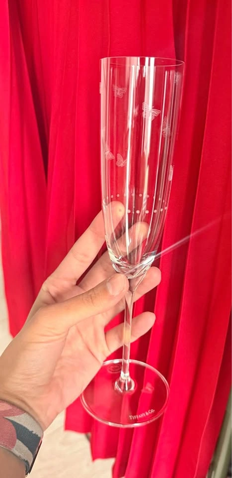 Tiffany & Co. Tiffany Jardin Champagne Glasses