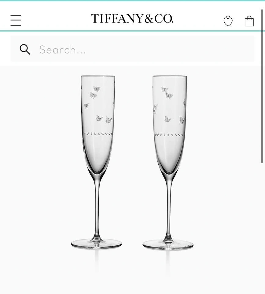 Tiffany & Co. Tiffany Jardin Champagne Glasses - photo 5