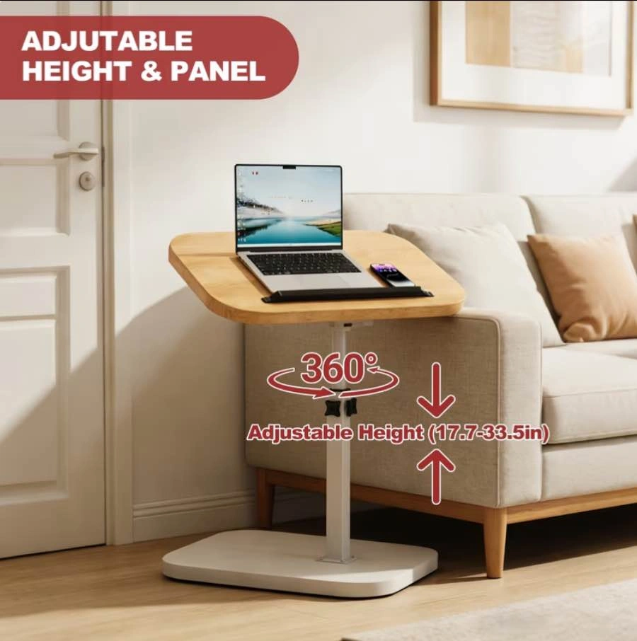 Brand New Adjustable C-Shaped Side Table – Sealed in Original Pa - photo 4