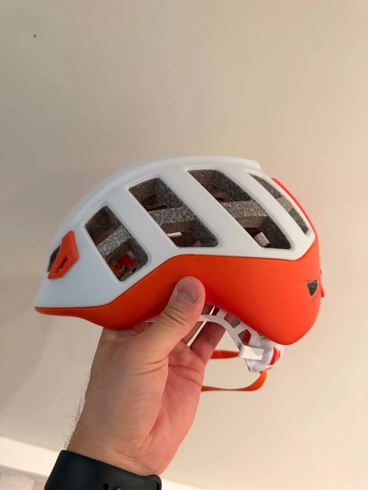 Petzl Meteor Climbing Helmet, White/Orange, Size M/L, Used Once - photo 3