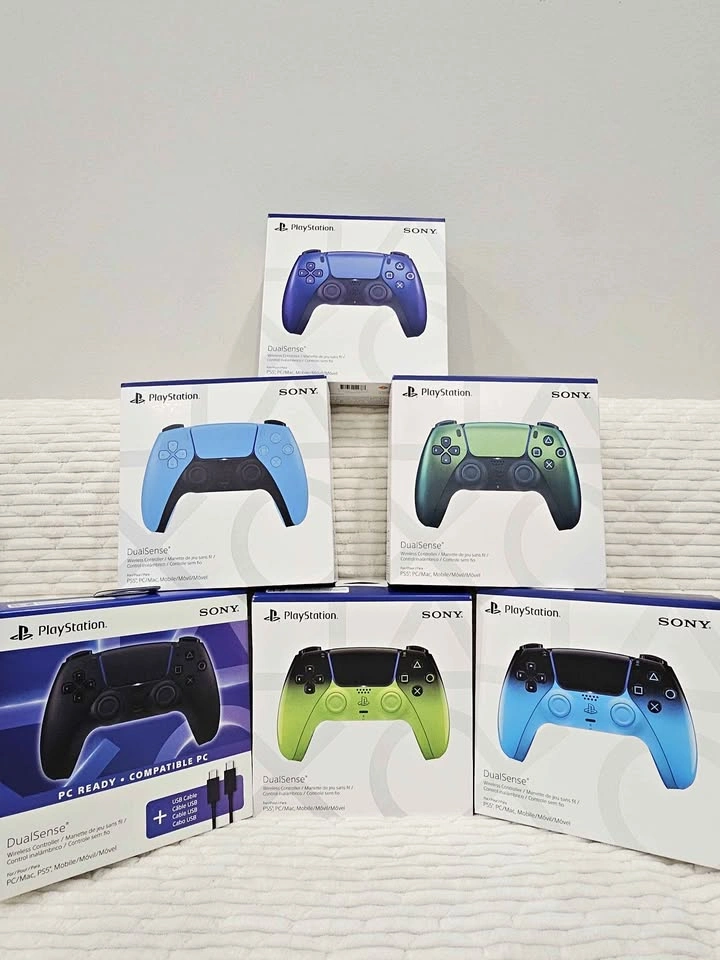 New Sealed Sony PS5 DualSense Controllers - Multiple Colours