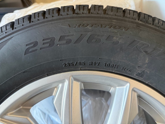 Winter tires for Audi Q5 235/65 R17 5x112 - photo 3