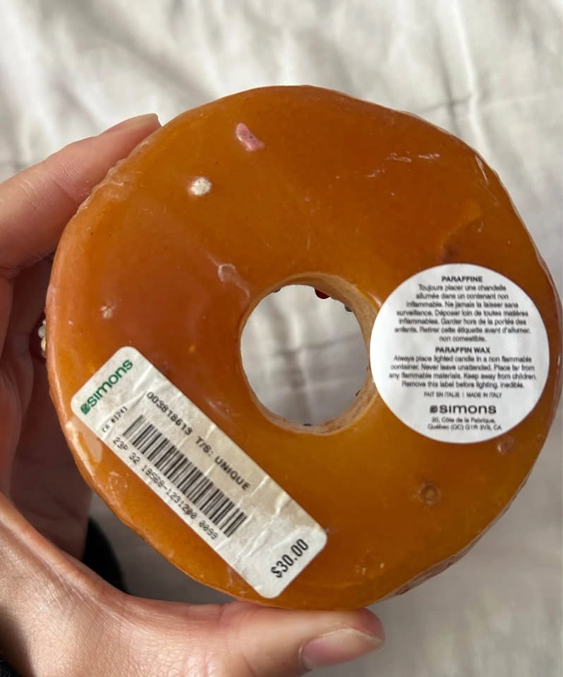 very cute donut candle - photo 2