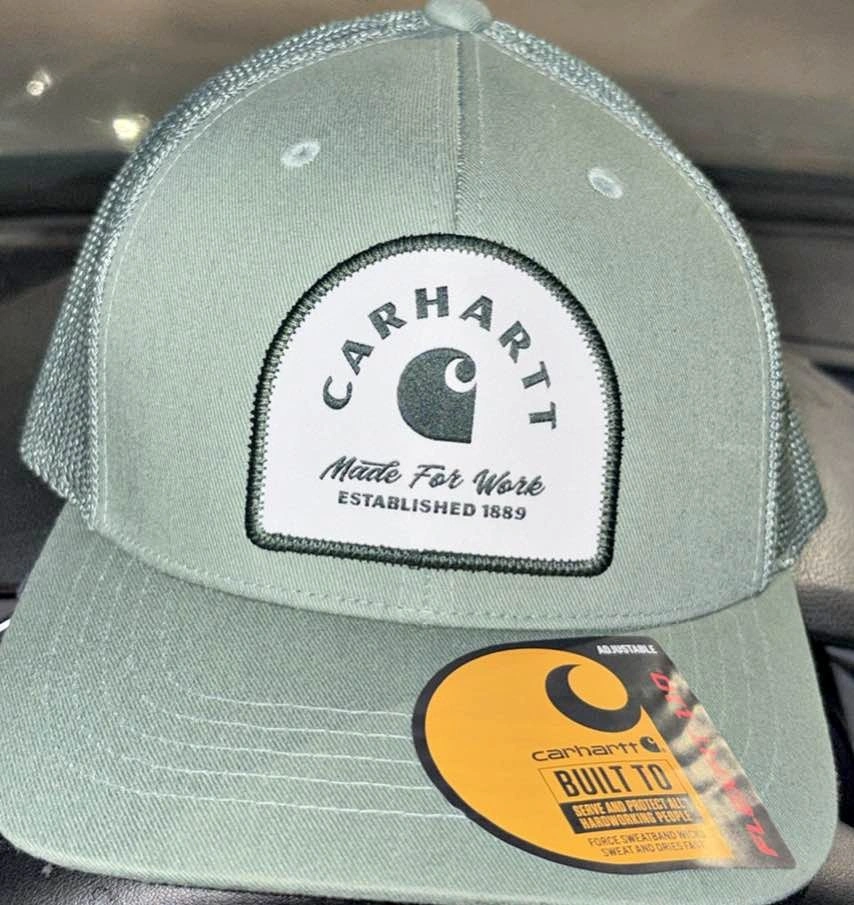 2 Carhartt Rugged Flex Oakland Caps - New