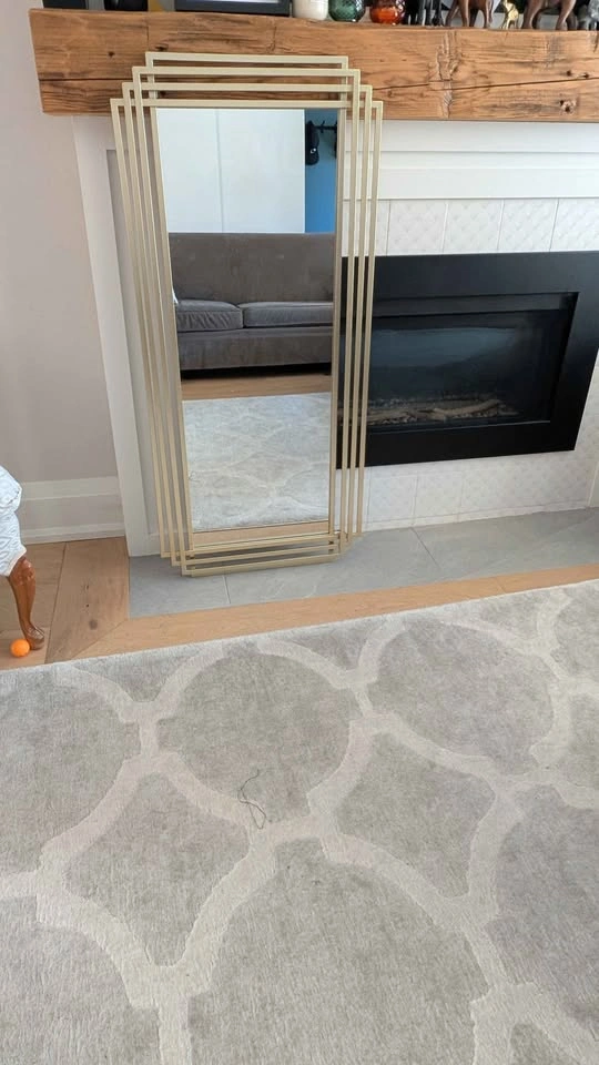New Stunning Gold Art Deco Mirror - photo 3