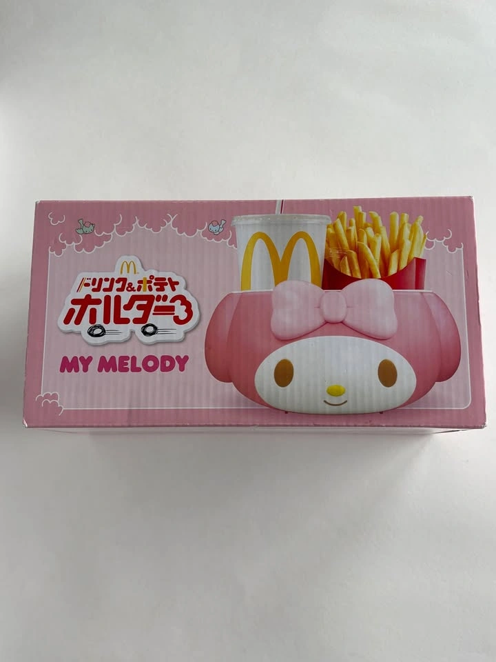 NEW McDonald's Japan My Melody Drink & Fries Holder Sanrio 2018 - photo 2