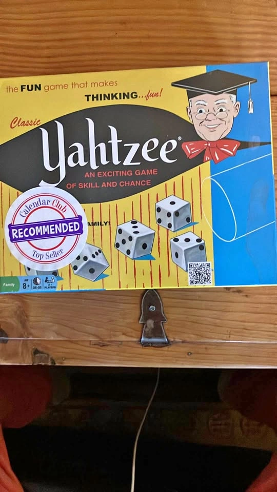 Classic Yahtzee Game with 80 Extra Score Cards