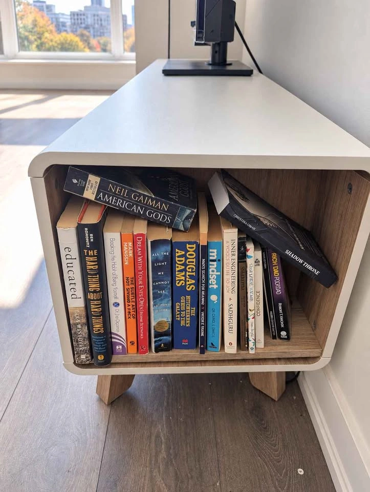 Structube White Media Console | Moving Sale - photo 2