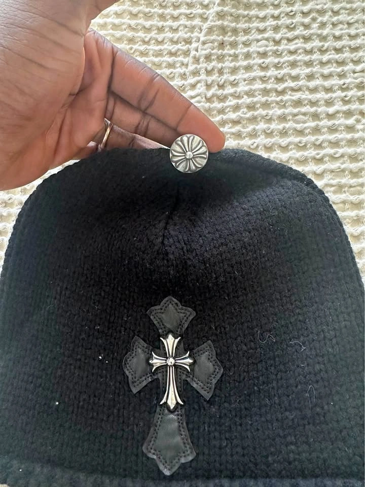 Chrome Hearts Cross Patch Beanie