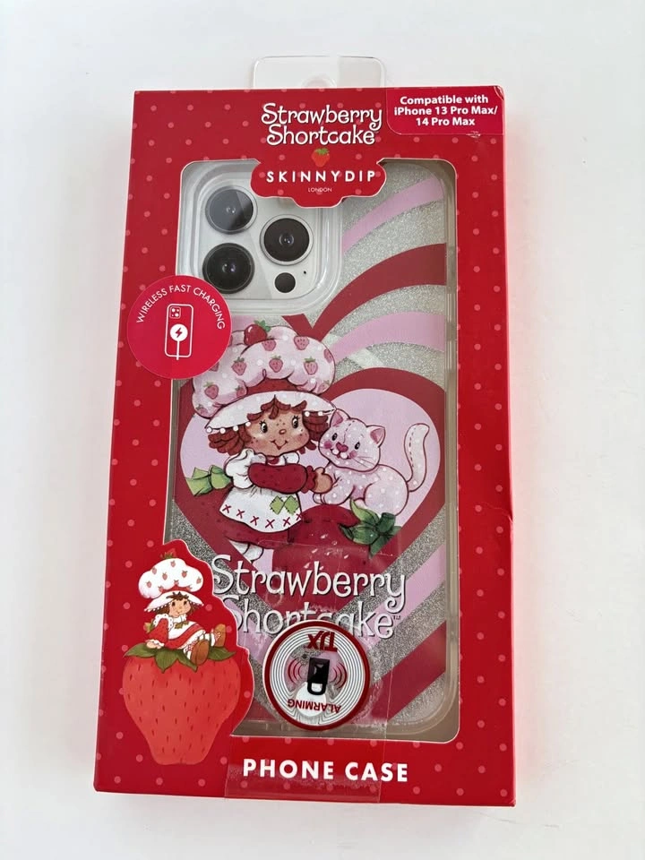 NEW Skinnydip Strawberry Shortcake iPhone 13/14 Pro Max Case