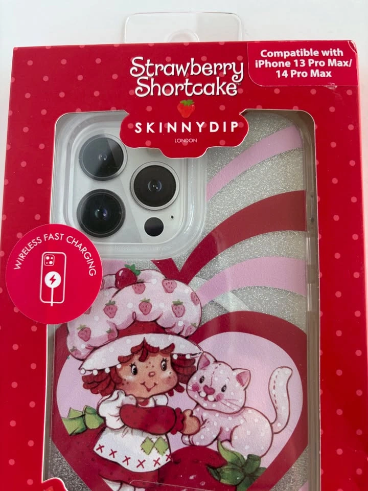 NEW Skinnydip Strawberry Shortcake iPhone 13/14 Pro Max Case - photo 3