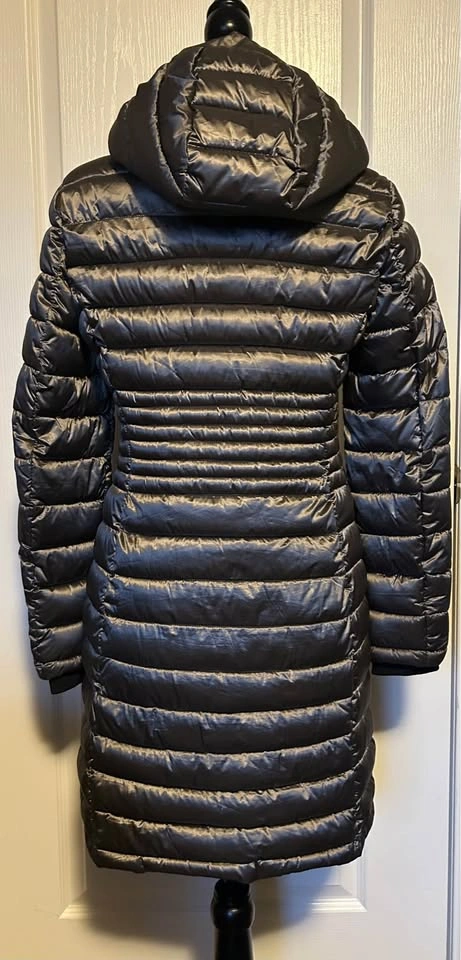 Calvin Klein Long Hooded Puffer Coat - photo 2