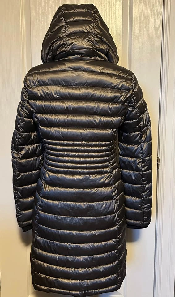 Calvin Klein Long Hooded Puffer Coat - photo 4