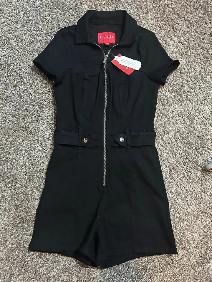 Guess, tinsley denim romper - photo 2