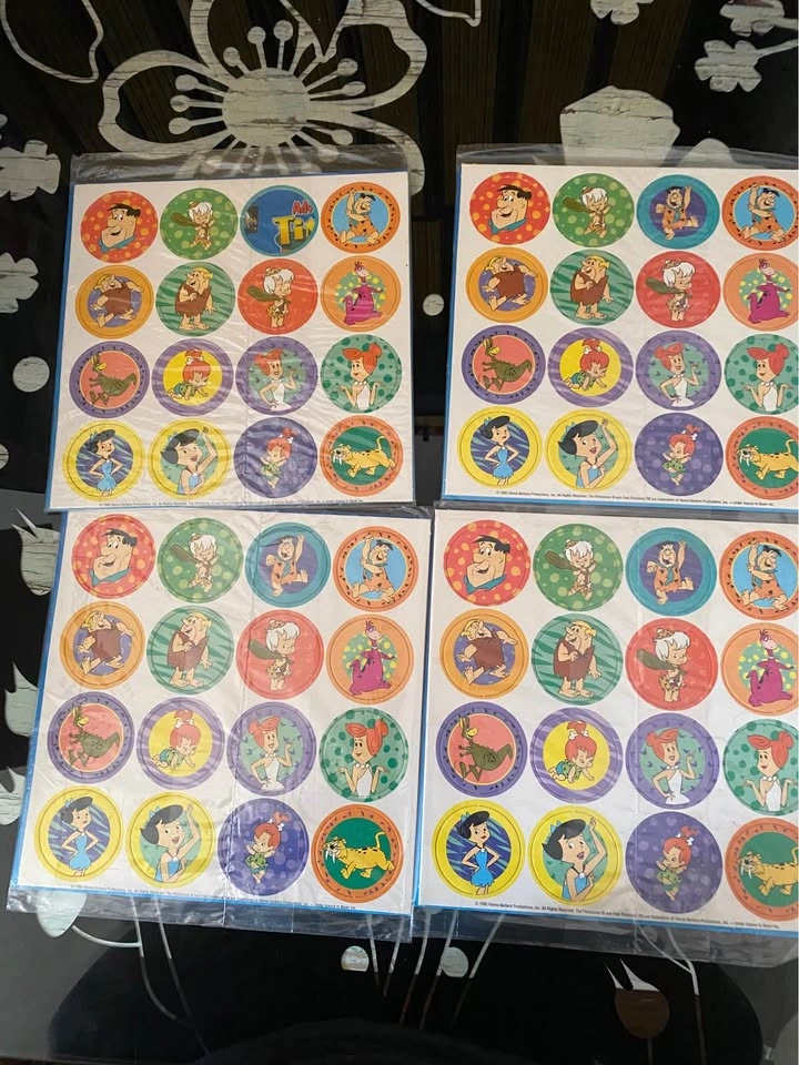 Vintage 1995 Flintstones Collector Caps One A Day Vitamin Promo - photo 3