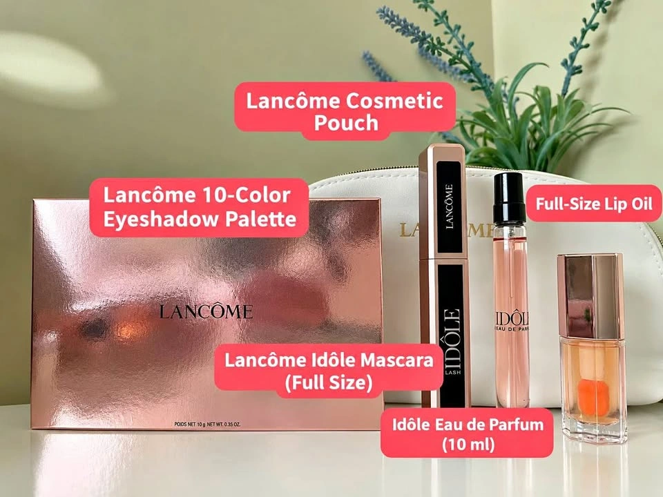 Lancôme Makeup and Fragrance Set with Cosmetic Pouch