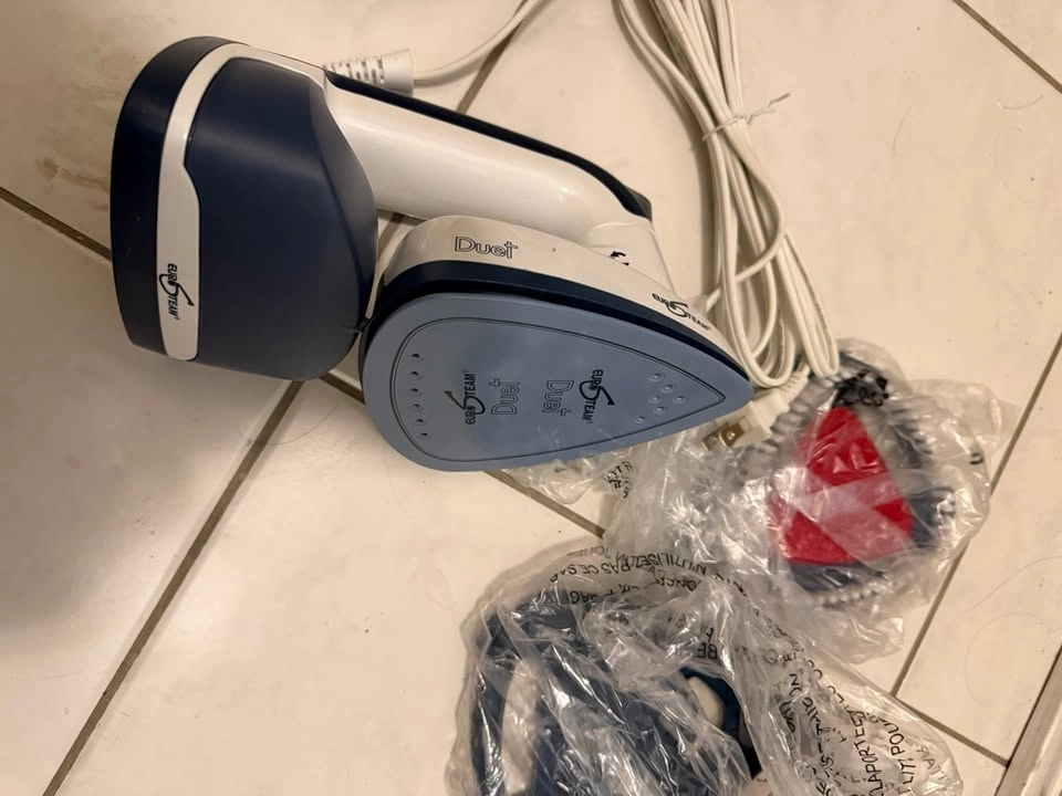 EuroSteam Duet 2-in-1 Garment Steamer and Iron - photo 3