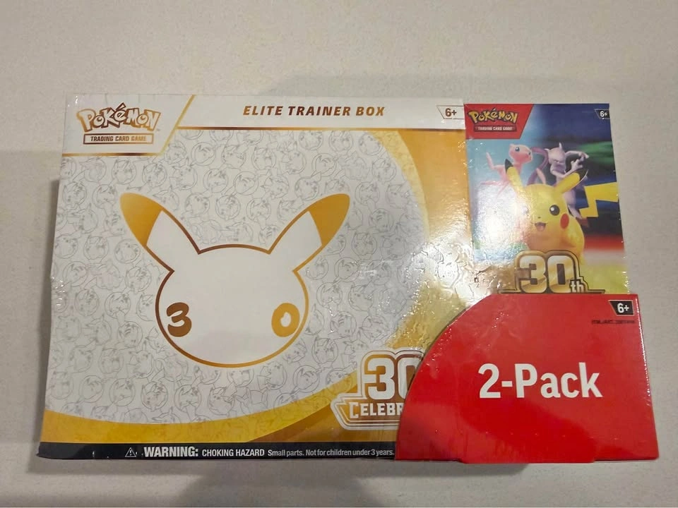 2026 Pokémon Mega Evolution 30th Celebration ETB & Bundle