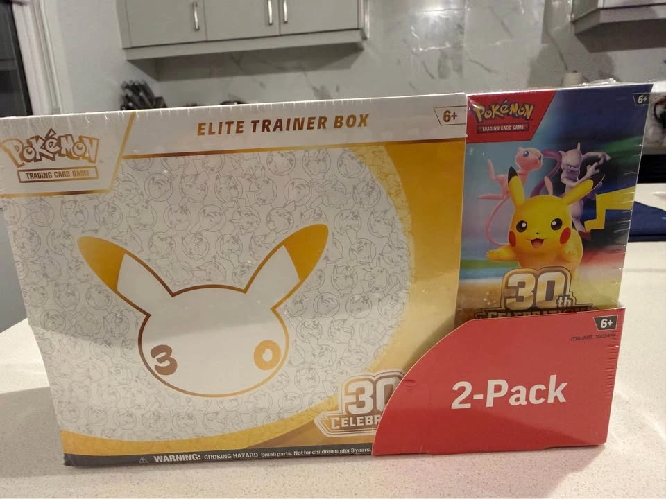 2026 Pokémon Mega Evolution 30th Celebration ETB & Bundle - photo 3