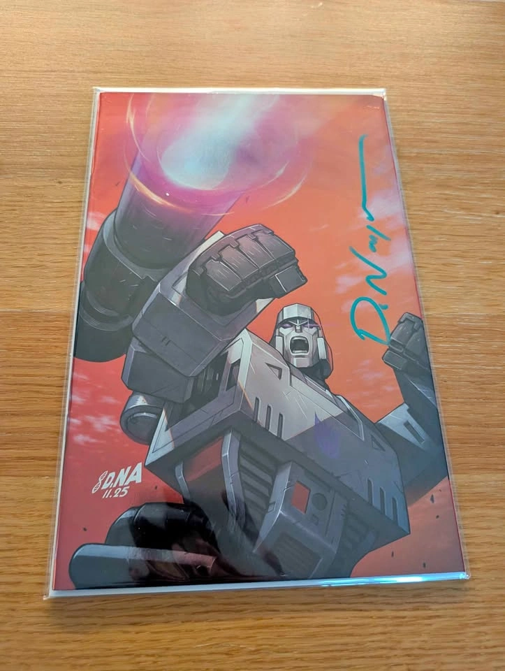 signed Transformers #31 David Nakayama with coa
