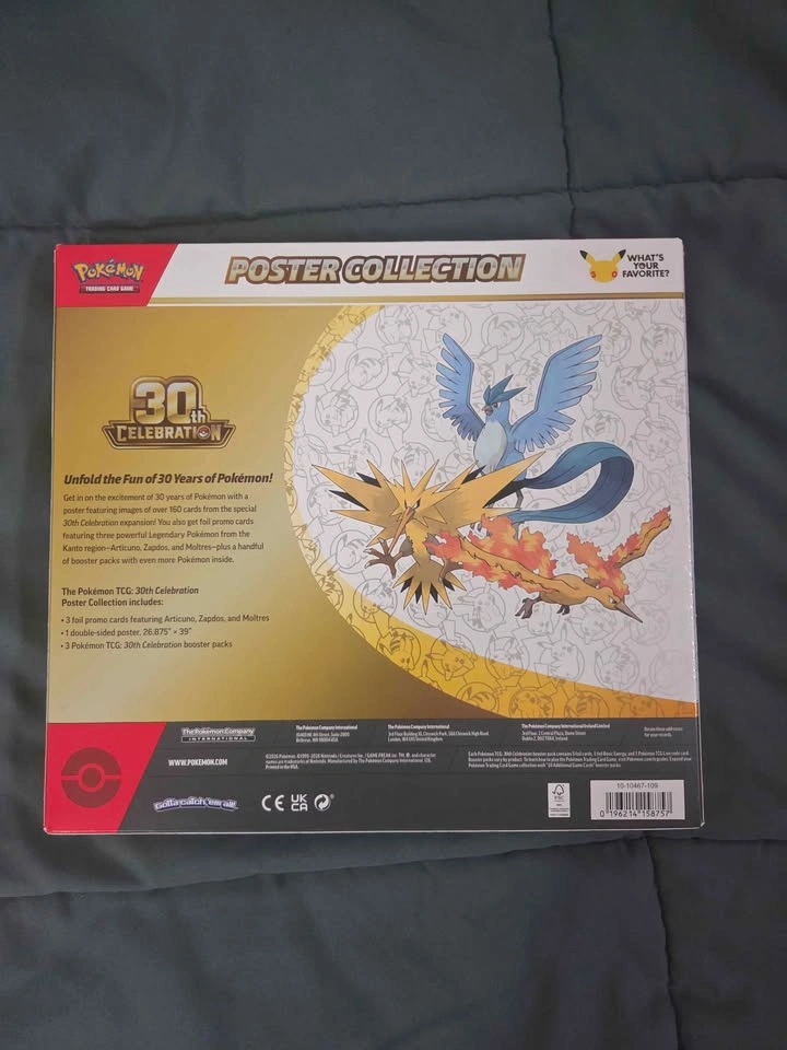 Pokemon 30th Celebration Poster Collection - photo 2
