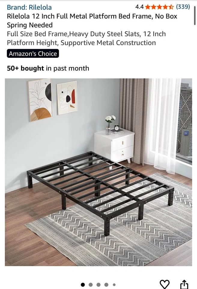 Double bed + mattress - photo 2