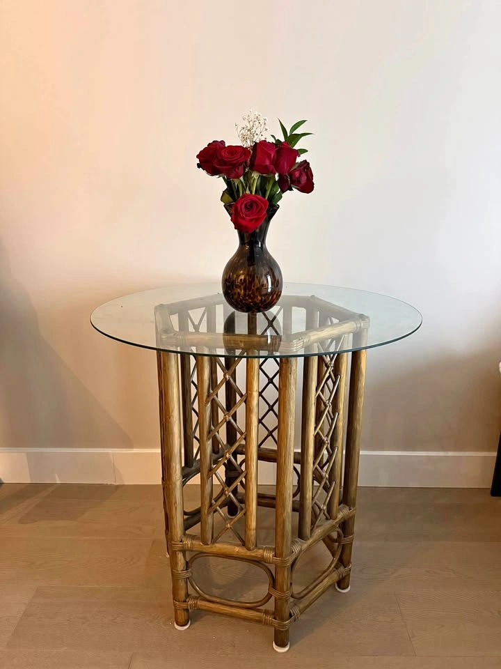 table with glass top