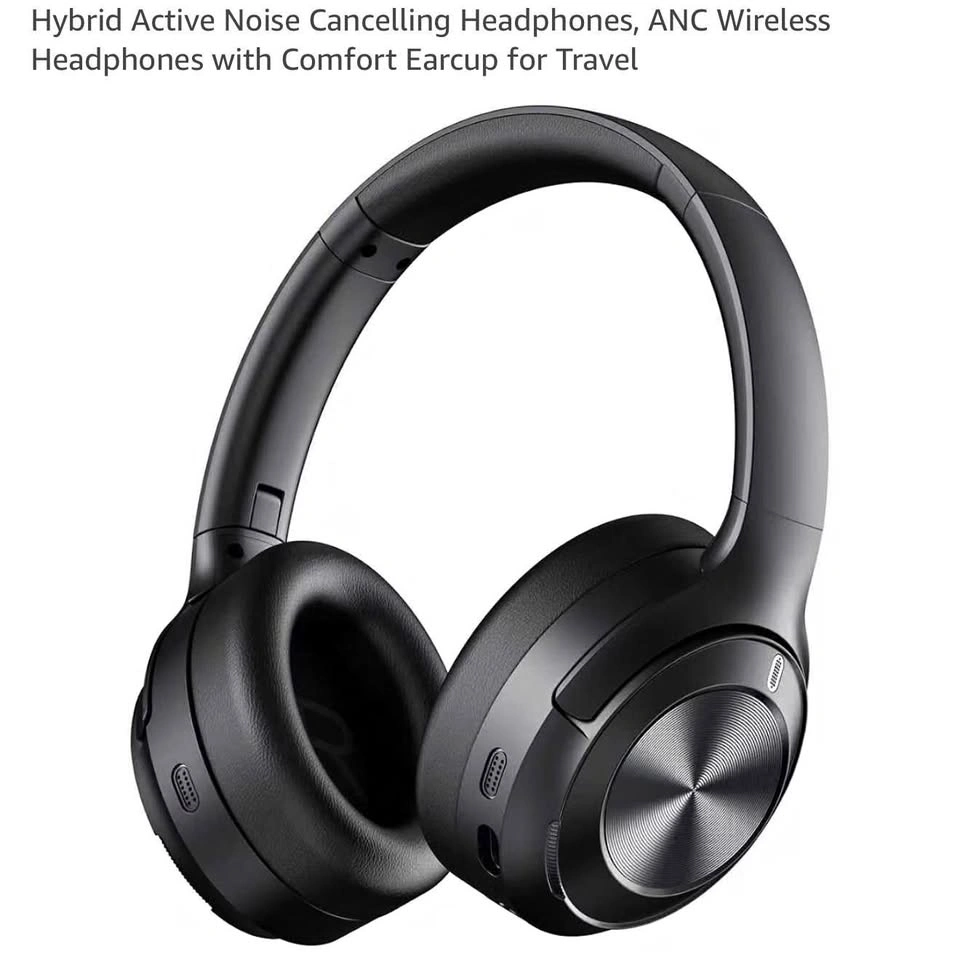 Wireless Hybrid Active Noise Cancelling Headphones