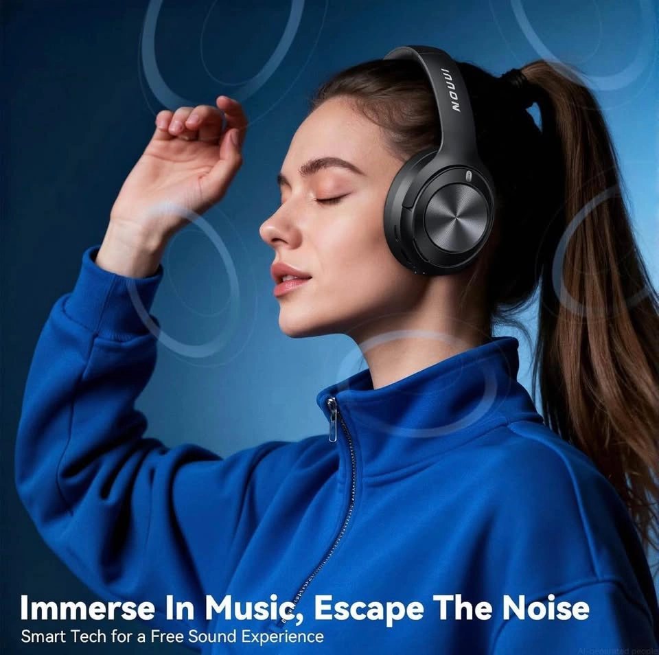 Wireless Hybrid Active Noise Cancelling Headphones - photo 4