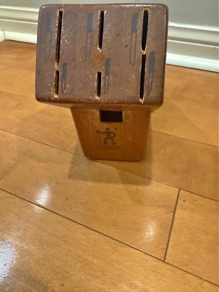 J.A. Henckels International Wooden Knife Block