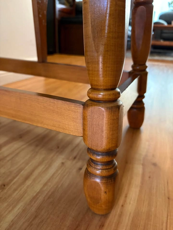 Vintage Solid Maple Drop-Leaf End / Side / Accent Table - photo 4