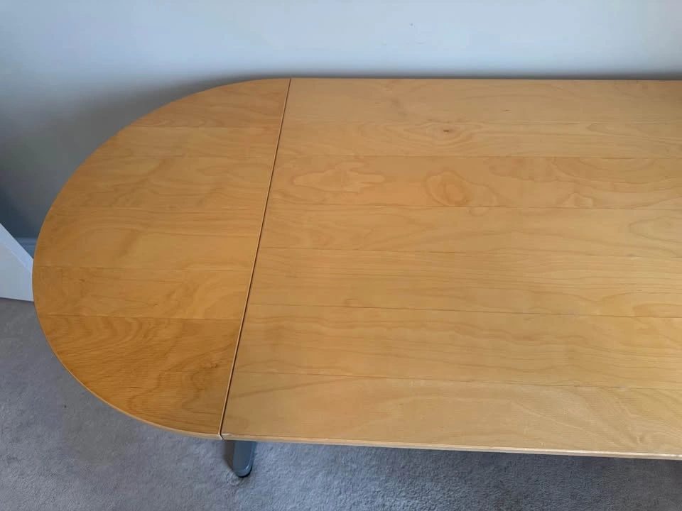IKEA GALANT Large L-Shaped Corner Desk – Birch Finish - photo 4