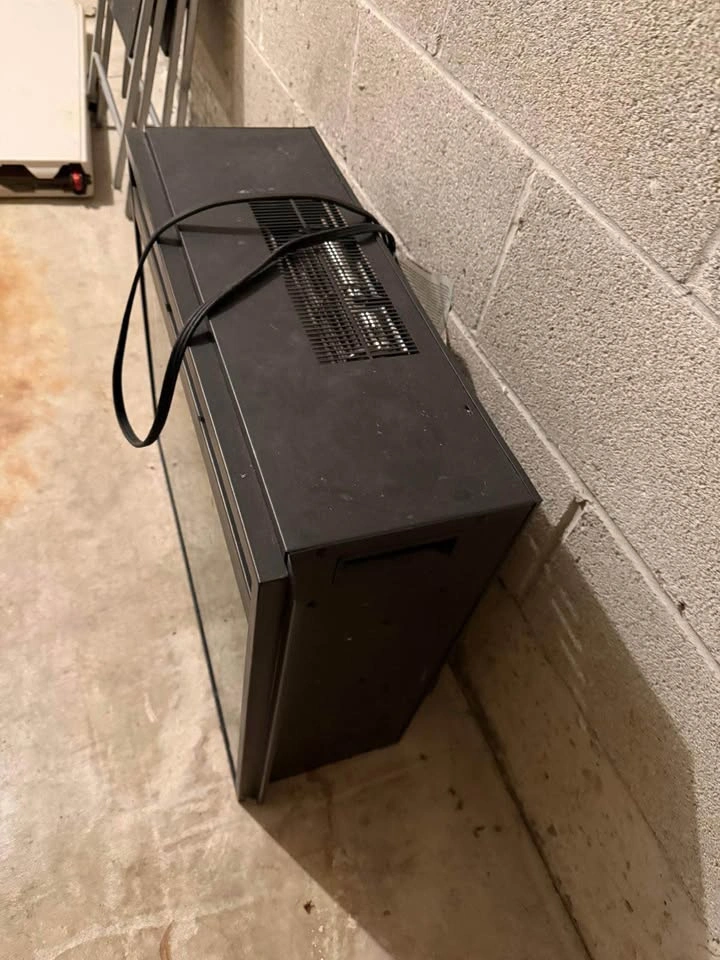 Electric Fireplace Heater – Black - photo 2