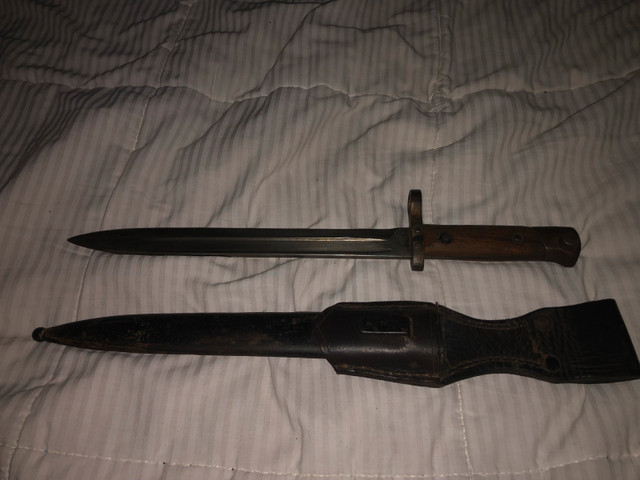 WW1 Austro-Hungarian bayonet with scabbard