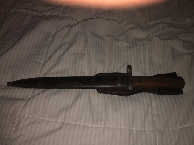 WW1 Austro-Hungarian bayonet with scabbard - photo 2