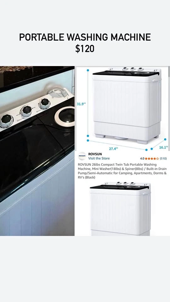 Portable washer