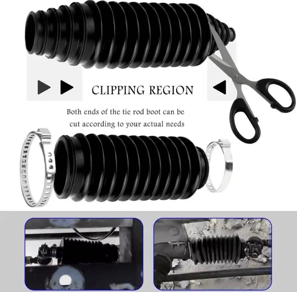 Universal Tie Rod Boot Steering Dustproof Drive Shaft Boot - photo 2