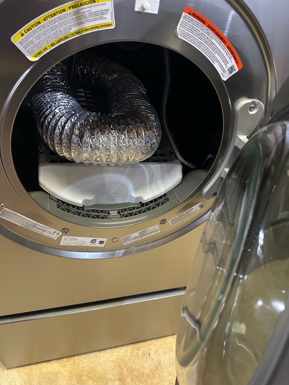 Samsung Bespoke Washer & Dryer Set with Pedestals & Warranty - photo 2