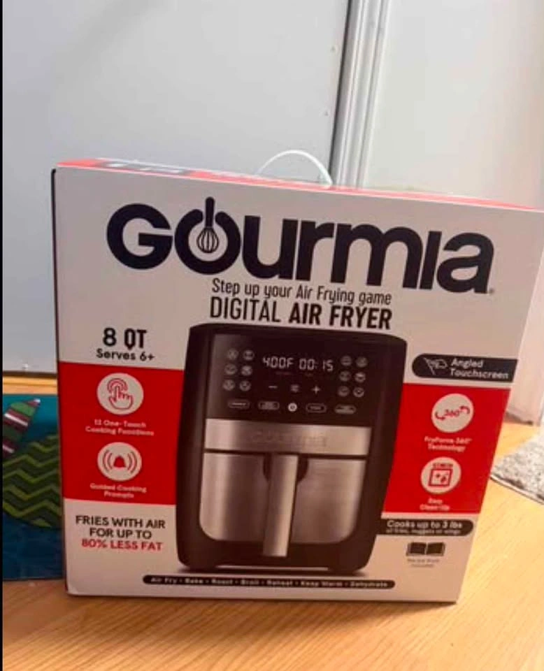 Gourmia 8-Quart Digital Air Fryer New - photo 4