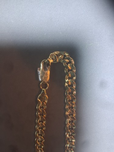 14K Stamped Cuban Link Bracelet - photo 4