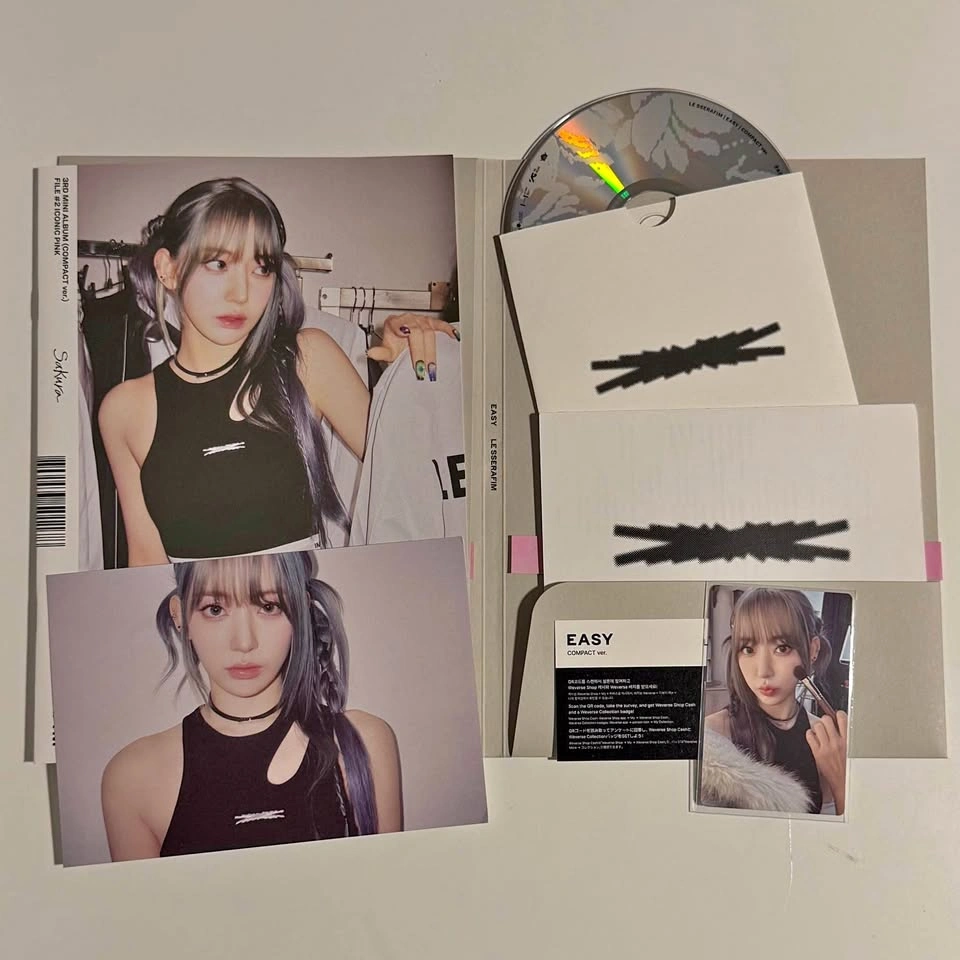 LE SSERAFIM EASY ALBUM - COMPACT VER
