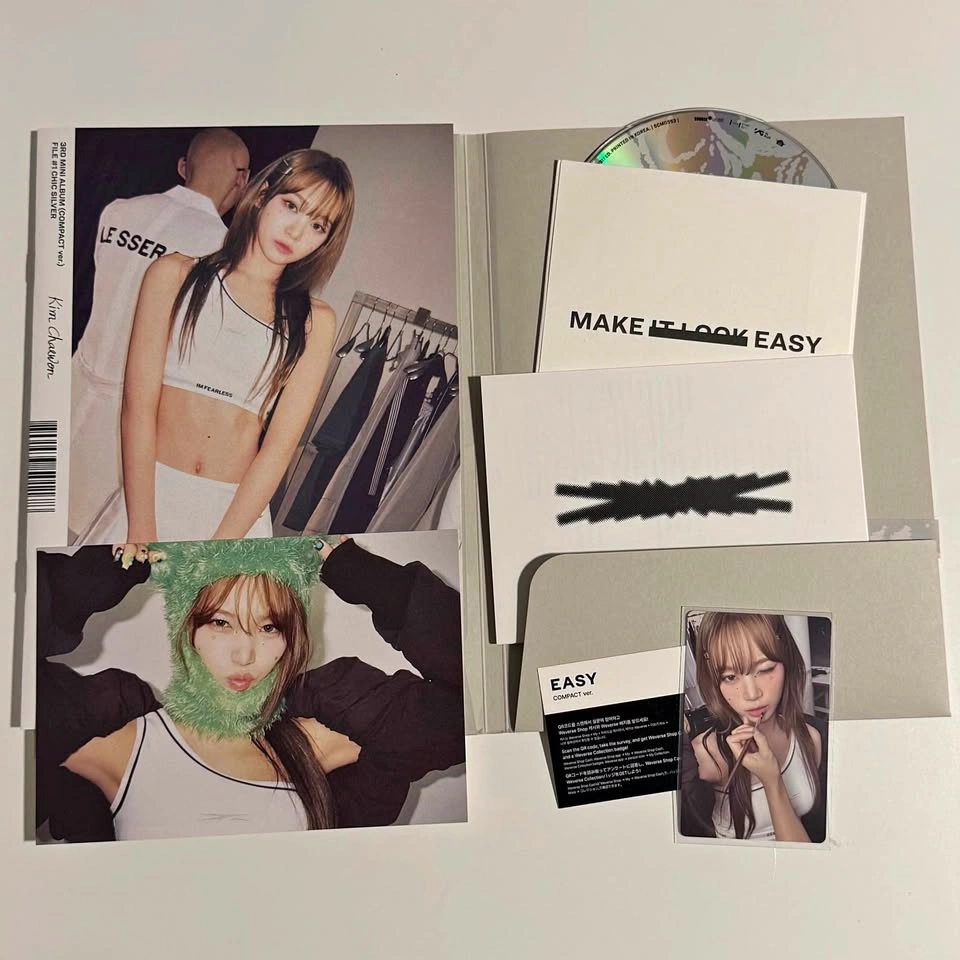 LE SSERAFIM EASY ALBUM - CHAEWON COMPACT VER