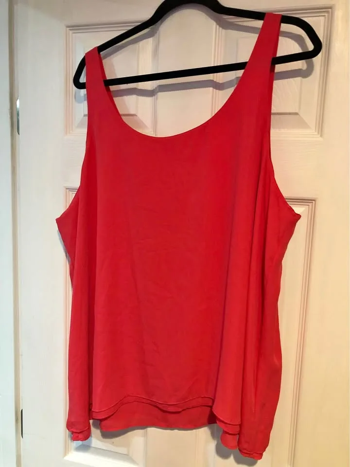 Pink Sleeveless Blouse thumbnail