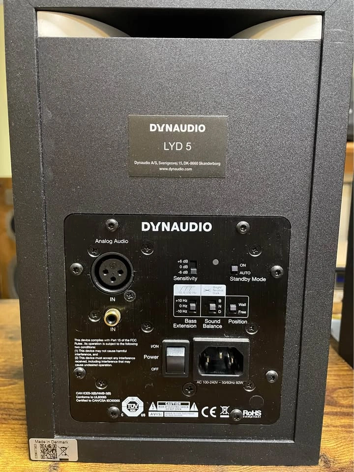 Dynaudio LYD5 studio monitors - photo 3