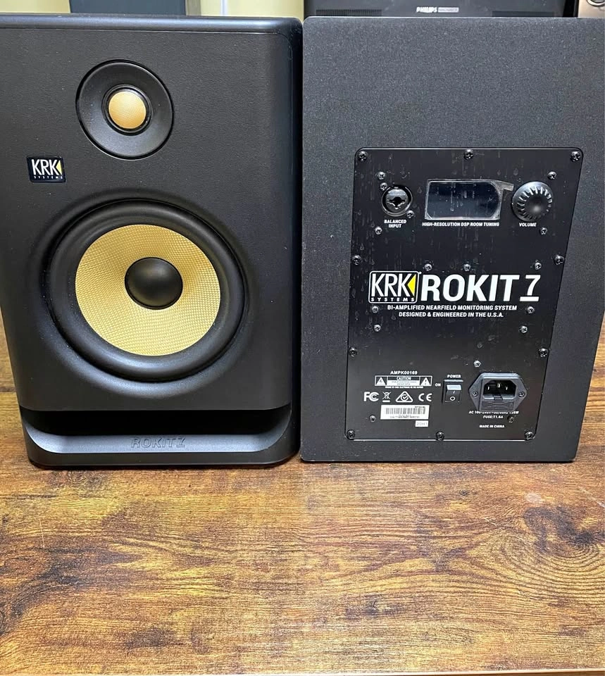 KRK Rokit 7 Gen 4 studio monitors